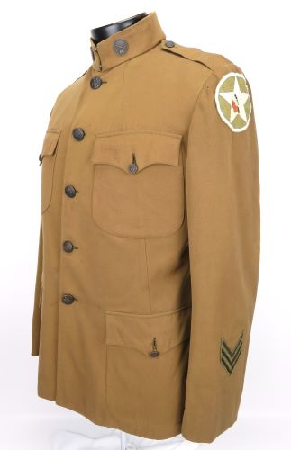 WWI 2nd DIVISION SERGEANT'S PRIVATE PURCHASE TUNIC: 23rd INFANTRY REGIMENT